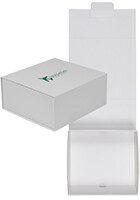 Bulk Medium White Premium Vesta Gift Box with Varnish