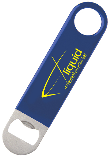 Color Wrapped Classic Paddle Bottle Openers | IL849