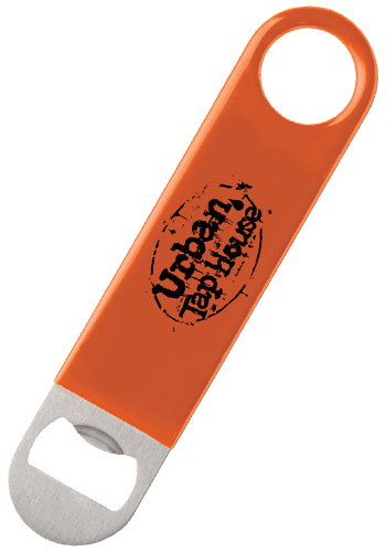 Color Wrapped Classic Paddle Bottle Openers | IL849