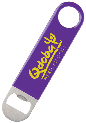 Color Wrapped Classic Paddle Bottle Openers | IL849