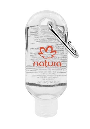 1.8 oz Gel Hand Sanitizers in Flip-Top Bottle with Carabiner | IV5248S