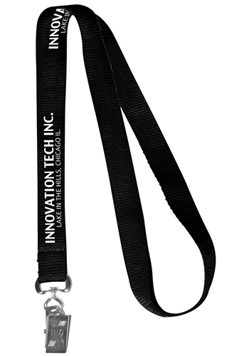 0.62" Polyester Silkscreen Lanyard
