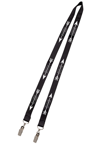 0.75" Double Ended Dye-Sublimation Lanyard