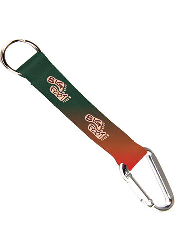 0.75" Dye-Sublimation Carabiner Pocket Lanyard