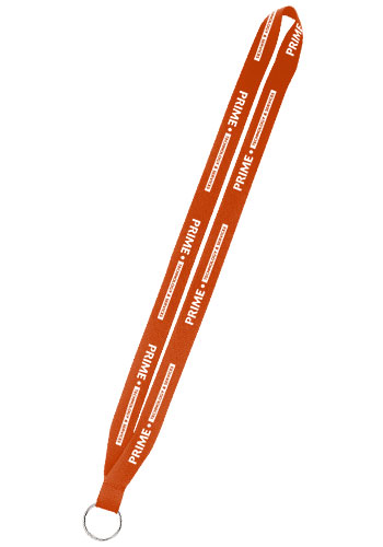0.75 In. Polyester Lanyards with Sewn Metal Split-Rings | SUILRP34SM