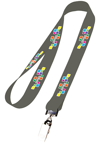 USFP-255-LANYARDS-DS1 Full Color Imprint Smooth Dye Sublimation