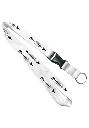 0.75" Lanyard with Detachable Buckle Release