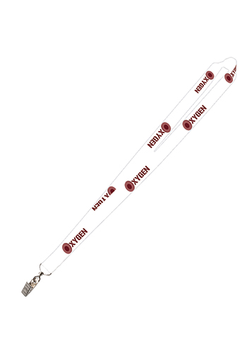 0.75" Micro Weave Smooth Dye-Sublimation Lanyards