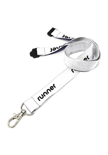 0.75" Polyester Lanyard with Safety Breakaway