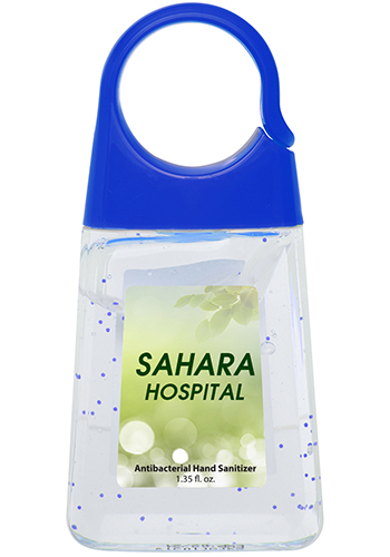 Personalized 1.35 Oz. Hand Sanitizers With Color Moisture Beads