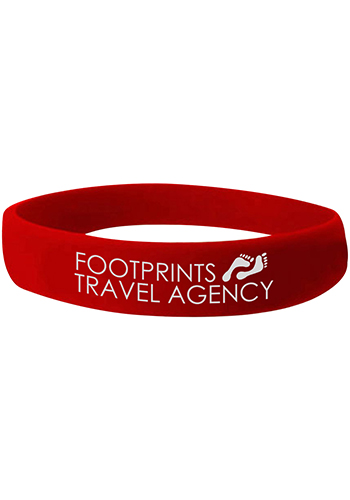 Promotional 1 Inch Silicone Wristband