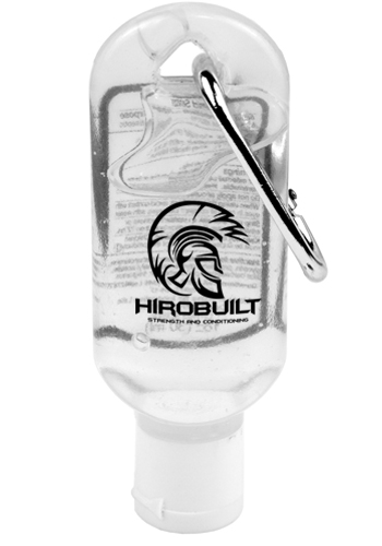 1 oz. Gel Hand Sanitizers in Flip Top Bottle with Carabiner | IV5296S