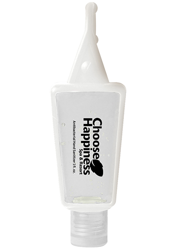 Customized 1 oz. Silicone Holder Hand Sanitizers