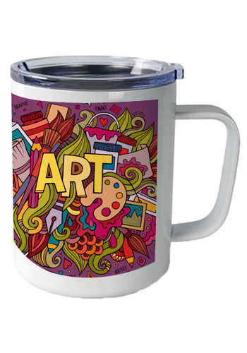 10 oz Insulated Stainless Steel Sublimation Mug