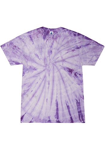 Personalized Tie-Dye Adult Cotton Spider T-Shirt | CD101 - DiscountMugs