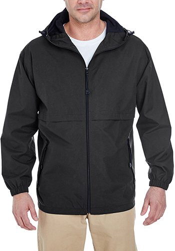 UltraClub Adult Zip-Front Hooded Jackets | 8908