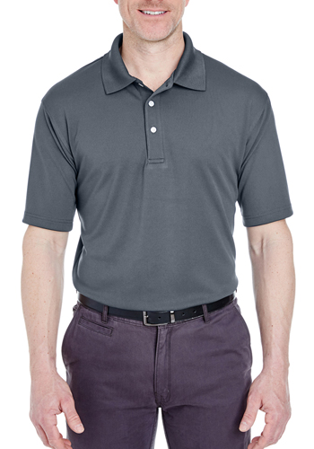 UltraClub Men's Cool & Dry Stain-Release Polo Shirts | 8445