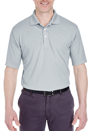 UltraClub Men's Cool & Dry Stain-Release Polo Shirts | 8445