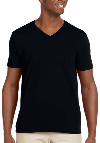 Gildan Adult Softstyle V-Neck T-shirts | G64V