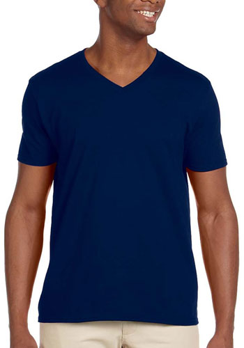 Gildan Adult Softstyle V-Neck T-shirts | G64V