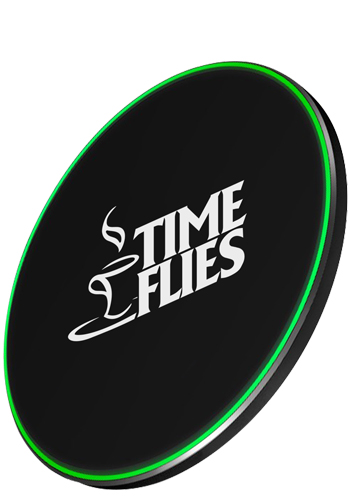 10W Light Up Wireless Charger with Large Logo
