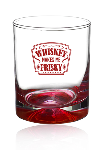Personalized 11.5 oz Manhattan Rocks Whiskey Glass