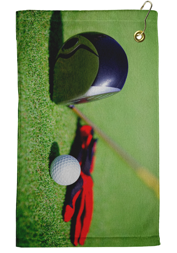 11 x 18 Microfiber Velour Golf Towels | TEEP1509CL