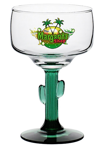 12 oz. Libbey Cactus Etched Margarita Glasses | 3619JS