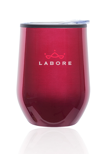 12 oz. Shelby Stemless Wine Glasses with Lid | SW47