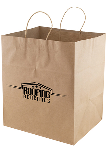 12 x 14 Jumbo Gusset Takeout Bags| PS1WST1214NAT