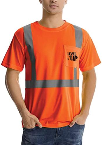 Breathable Class 2 Reflective Safety T-Shirt | IDSVT927