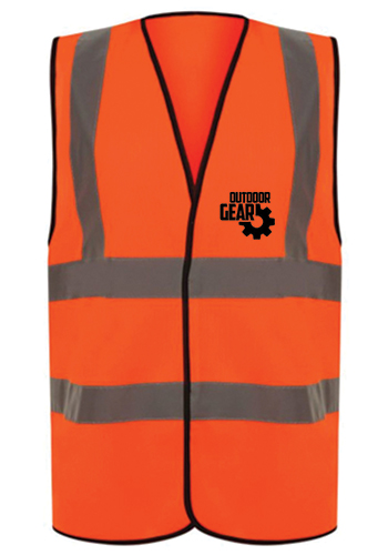 Premium Class 2 Knitted Safety Loop n Hook Vest | IDSVM973