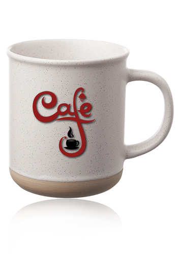 13.5 oz. Aurora Speckled Clay Coffee Mugs | CM1024