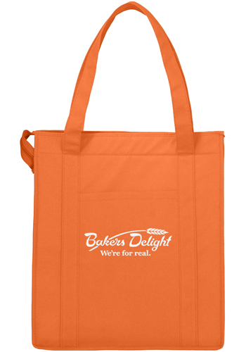 Customized Hercules Insulated Grocery Tote Bags
