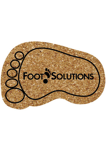 6.25 inch King Size Cork Foot Coasters | AM5XFO