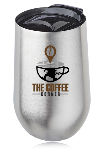 14 oz. Stainless Steel Mugs with Side Lock Lid