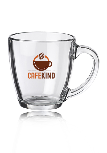 15.5 oz. Libbey Tapered Glass Coffee Mugs