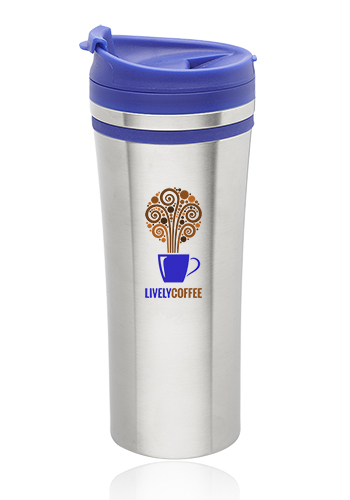 15 oz.  Mia Insulated Stainless Steel Travel Mugs | TM377