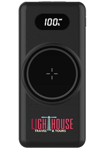 15W Led Display 10000mAh Power Bank