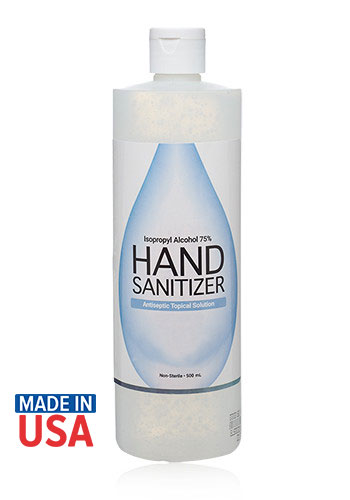 Promotional 16 oz Antiseptic Hand Sanitizer Gel: 75% Alcohol