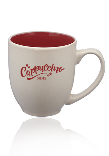 16 oz. Carter Creme Bistro Ceramic Mugs | 5016