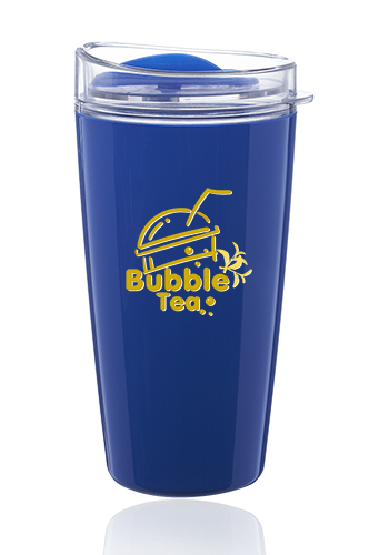 16 oz. Verano Plastic Coffee Tumblers