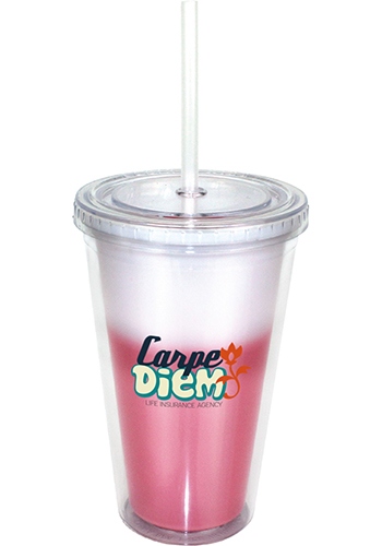 16 oz. Full Color Mood Victory Tumblers With Straw| AK8073016