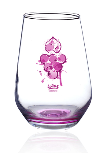 16 oz. Vaso Silicia Stemless Wine Glasses | 0761AL