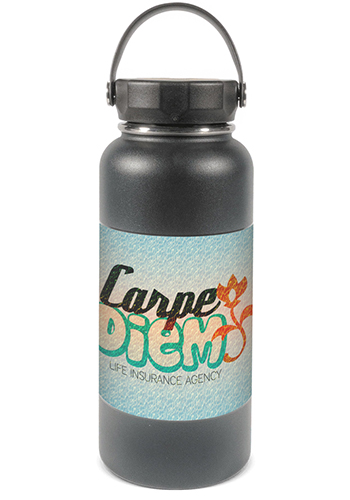 32 oz Summit Black Bottle