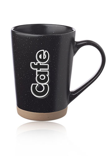 16 oz. Nebula Speckled Clay Coffee Mugs