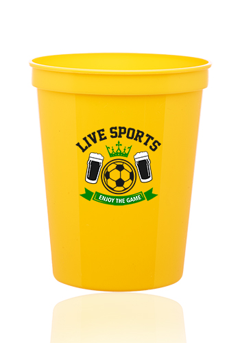 16 oz. Reusable Plastic Stadium Cups 39