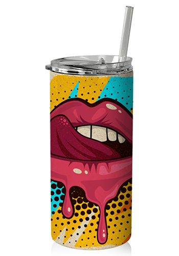 16 oz Sublimation SS Skinny Tumbler