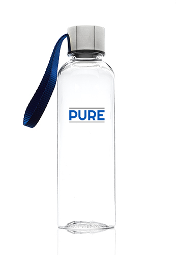 Plastic Water Bottle with Strap