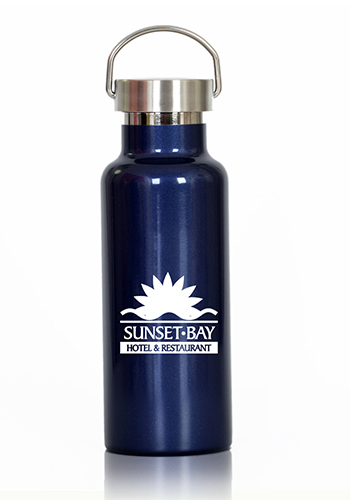 Gino's G Stainless Steel Water Bottle • Gino's Cafe & Sports Bar